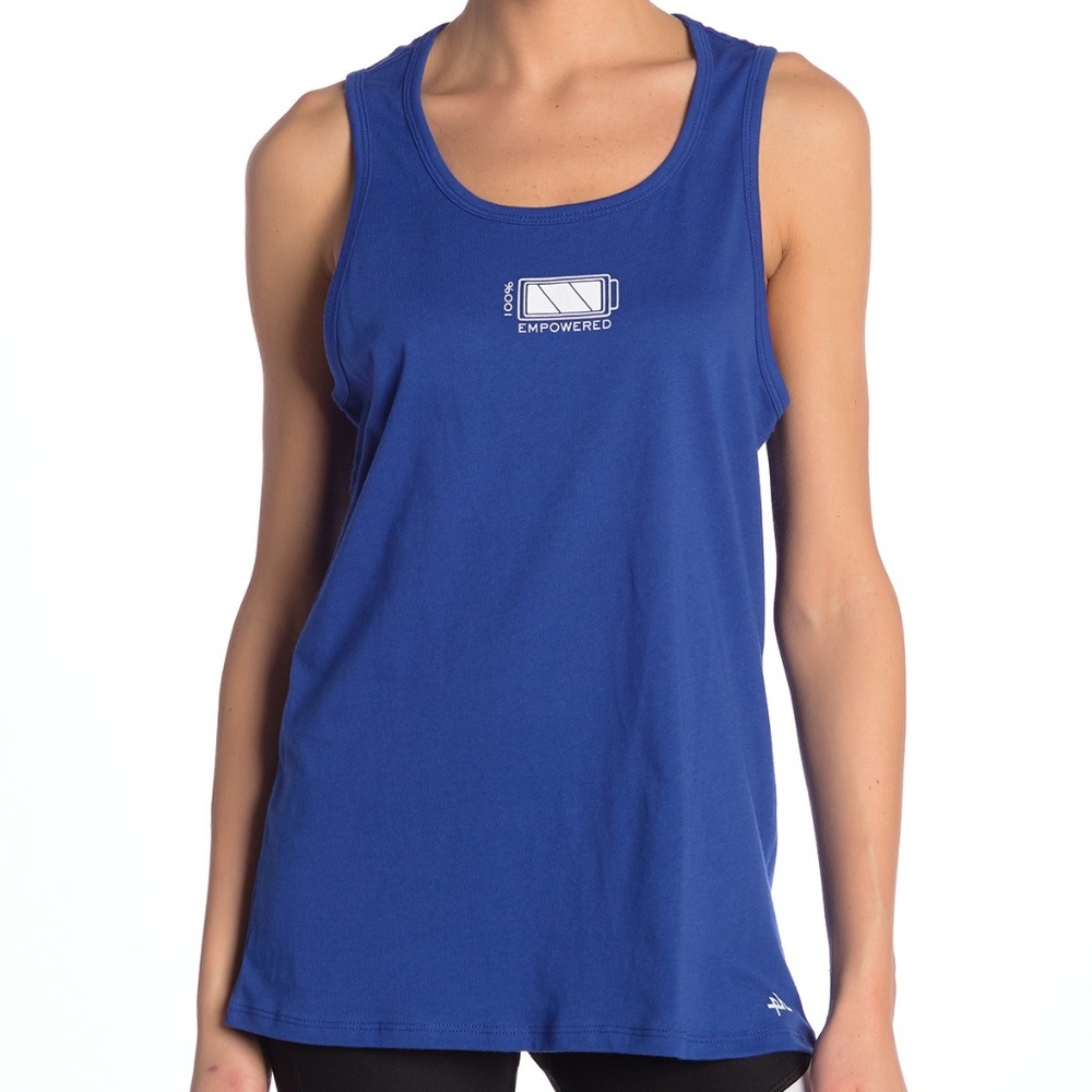 Size 3 PHLUID PROJECT 100% Empowered Graphic Tank